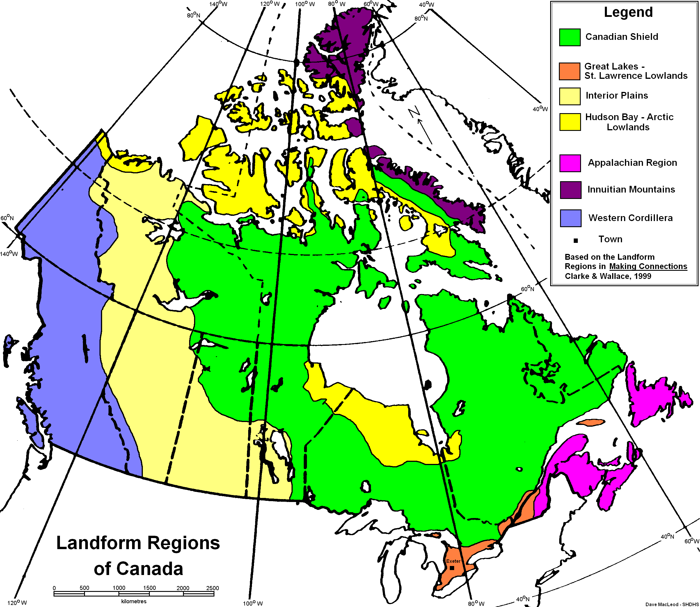 Landforms Regions